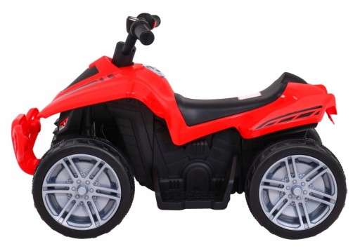 Quad для детской батареи монстр красный
