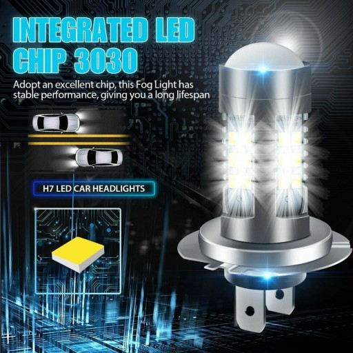 СВЕТОДИОДНЫЕ ЛАМПЫ H7 СЕРТИФИКАЦИЯ ЛАМПЫ CSP E11