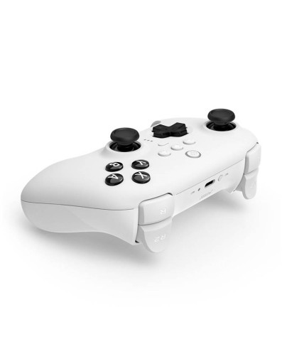 8Bitdo Ultimate Bluetooth-контроллер, белая панель + док-станция, розетка для ПК