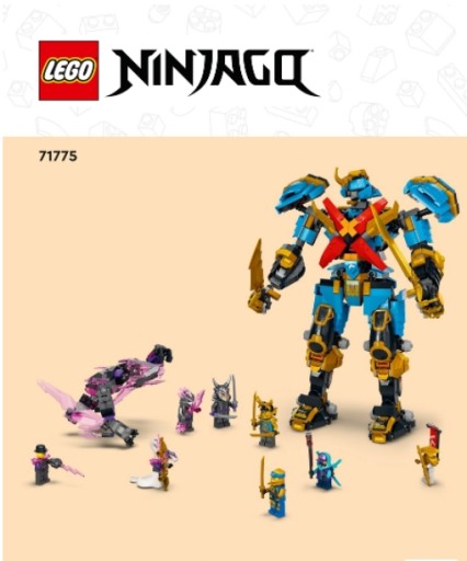 LEGO NINJAGO 71775 инструкция