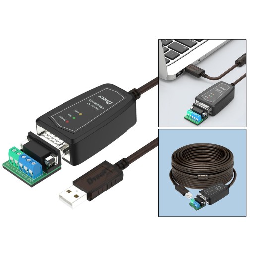 Kabel antyadhezyjny RS485 RS422 na USB 2.0 0,5 m