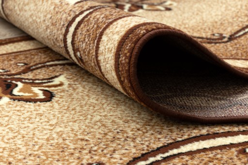 MORAD RUG 100 см CROSS коричневый FLOWERS ^*Q195