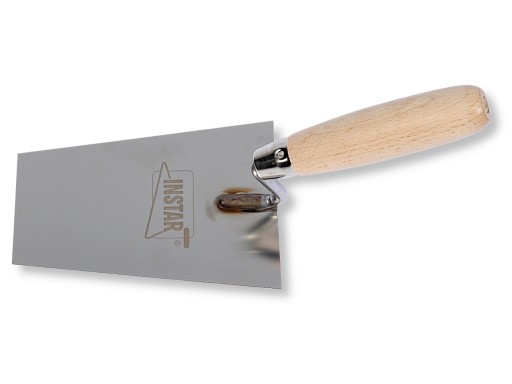 KIELNIA TRAPEZOWA NIERDZEWNA 180 MM UCHWYT DREWNIANY