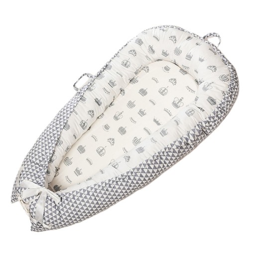 Складная дорожная кроватка Baby Cotton Crown_Wh