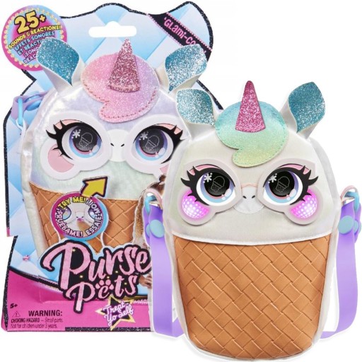 PURSE PETS ИНТЕРАКТИВНАЯ СУМКА «ЕДИНОРОГ» СО ЗВУКОМ