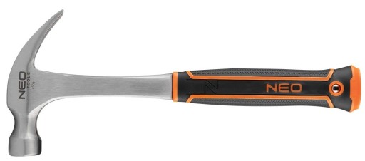 NEO Młotek stolarski 450g + rękawice z magnesem