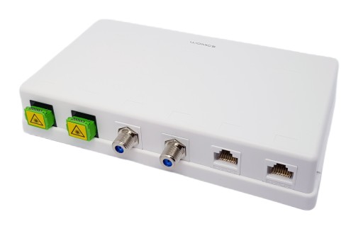 Панель шкафа-коробки 6 портов, CAT.5E UTP, F, SC/APC, TSM
