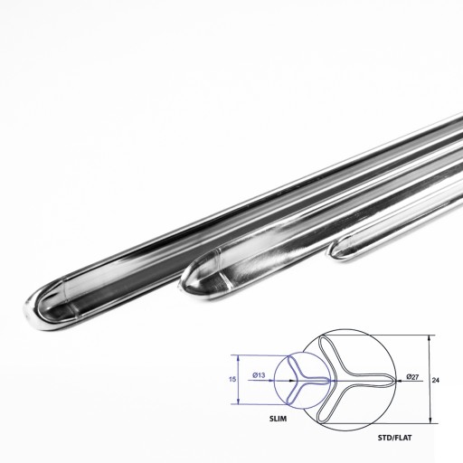 Курительная палочка Diamant Line SLIM 100см нержавеющая сталь AISI 304