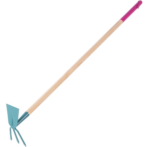MOTYKA MOTYCZKA OGRODOWA DO KOPANIA KOPACZKA Z WIDEŁKAMI 10cm DAMSKA 134cm