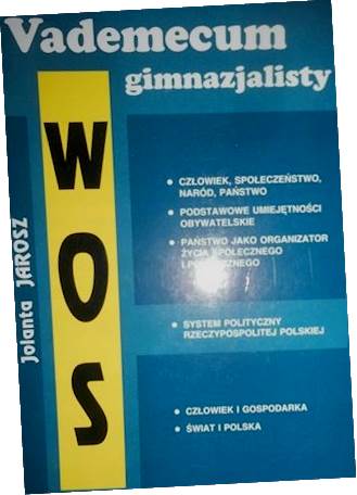 Vademecum для учащихся средних школ WOS - Иоланта Ярош