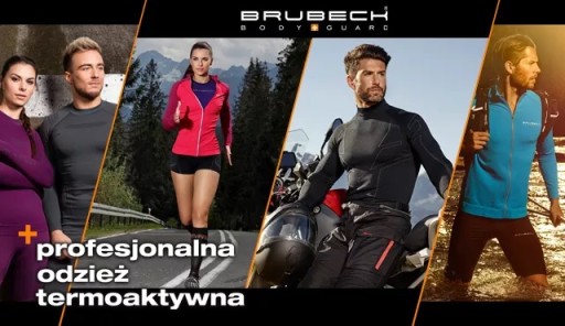 Męska Bluza termoaktywna na zimę BRUBECK DRY M