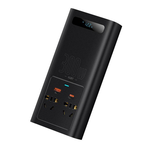 АВТОМОБИЛЬНЫЙ ИНВЕРТОР BASEUS 300 Вт 220 В CN/EU USB