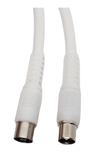 Kabel przewód antenowy TV-VIDEO 1M 1,02Cu 4K HD