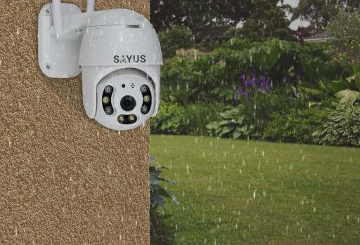 ВРАЩАЮЩАЯСЯ НАРУЖНАЯ КАМЕРА 8 МП 4K ULTRA HD IP WiFi 4xZOOM 8 МП ОБНАРУЖЕНИЕ