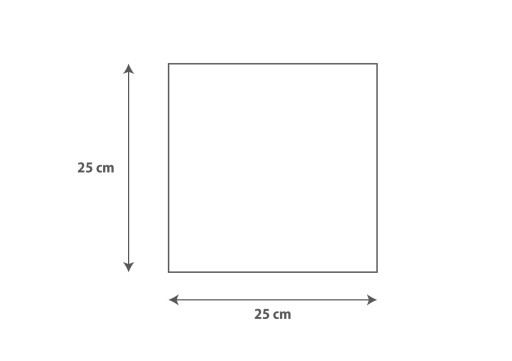 Стеклянная подставка для свечей 25x25 см 495e