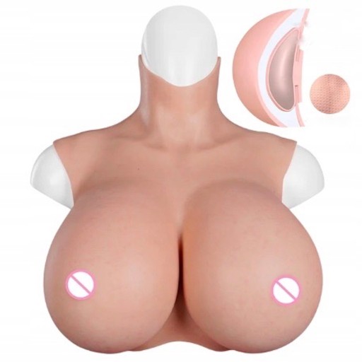 Silikonowe Piersi Sztuczny BIUST Protezy Cycki SEX Rozmiar S WYGODA +AIRBAG