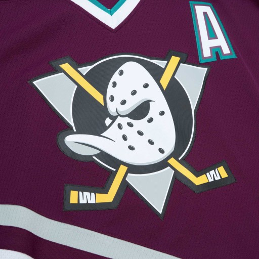Мужская футболка Anaheim Ducks Alternate Captain Patch Blue Line, XL
