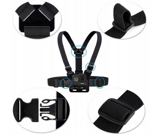 ДЕРЖАТЕЛЬ HARNESS CAGE для спортивных камер GoPro SJCAM, СМАРТФОНА и ТЕЛЕФОНА
