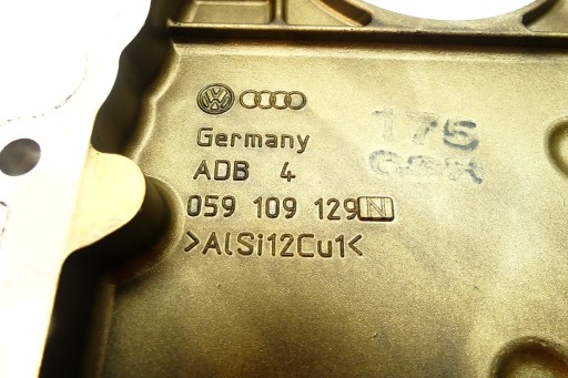 AUDI A6 C6 3.0 TDI CDY CCW КОРПУС ГРМ