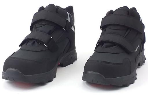 AMERICAN SOFTSHELL BUTY TRAPERY ŚNIEGOWCE RZEPY 38