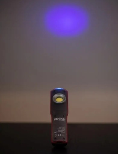 УФ инспекционная лампа, COB LED, 10Вт+УФ, ROOKS