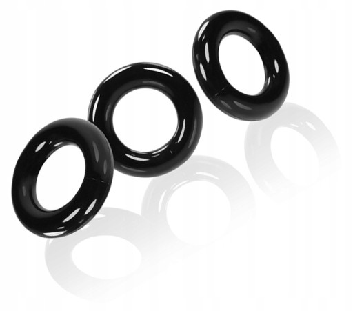 ЗАЖИМ ДЛЯ ПРОЧНОЙ ЭРЕКЦИИ OXBALLS WILLY RINGS, 3 НАБОРКИ