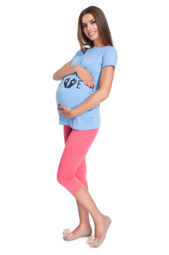 ГЕГАТЫ ДЛЯ БЕРЕМЕННЫХ 3/4 ИЗ ХЛОПКА ЛЕТНИЕ PREG34 L