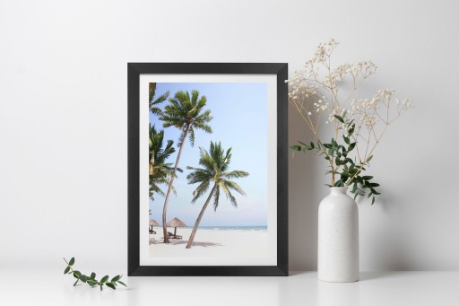 Czarne RAMKI A4 ramka na zdjęcia 21x30 cm MDF foto 21x29,7 cm