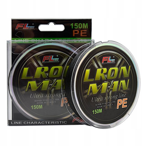 ЛЕСКА LRON MAN PE 150м/0,22мм/17,8кг