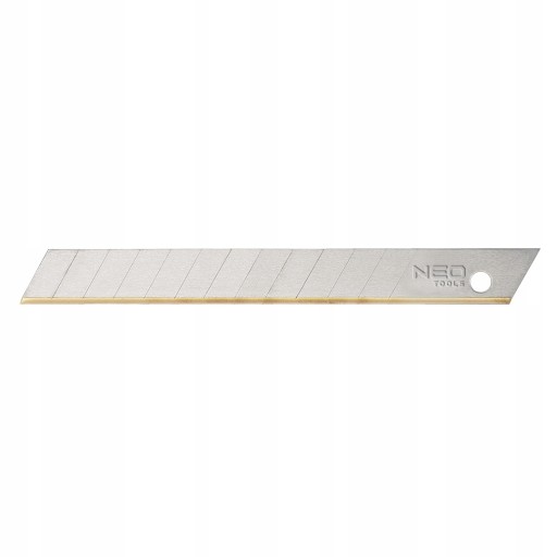 OSTRZA ŁAMANE TYTANOWE 9mm 10 SZTUK NEO 64-220