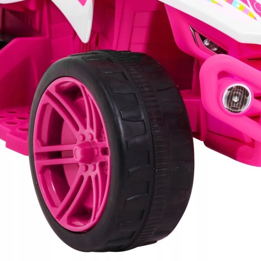 Детский квадроцикл на батарейках Monster Pink