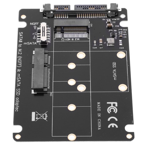 Конвертер MSATA SSD в 3 0 M2, адаптер для компьютера