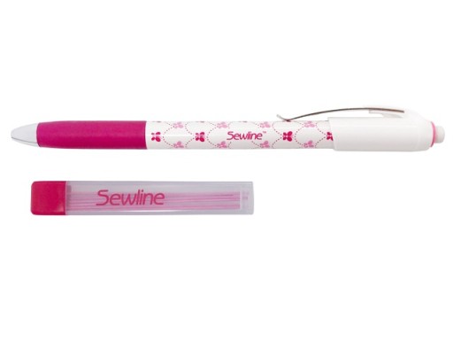 Портновский меловой карандаш + 8 стержней PINK SEWLINE