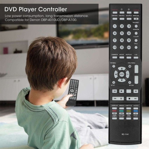RC1141 Пульт дистанционного управления Bluray DVD-плеером для Denon dbp4010ud/dbp