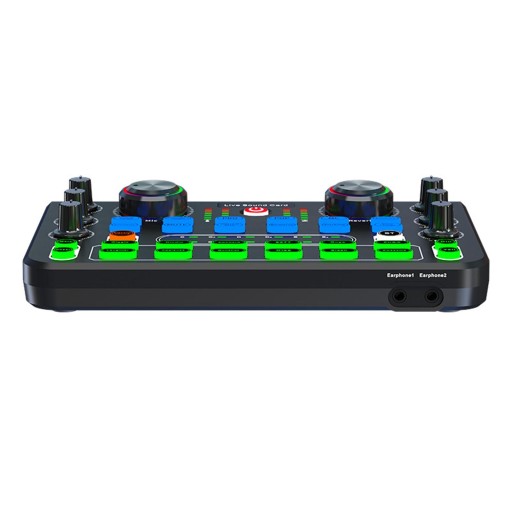 Zr-Audio Mixer Звуковая плата Консоль Профессиональный диджей
