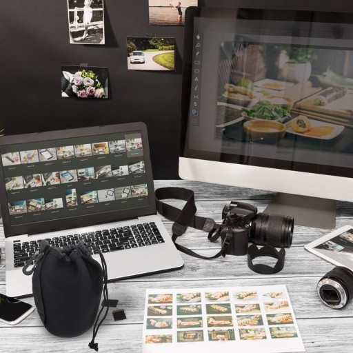 2шт. Неопреновый чехол для объектива DSLR, размер контейнера для объектива