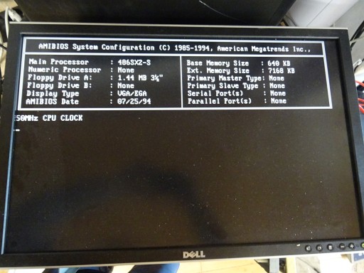 Ретро-компьютер Perle 494E PCC-6400 486SX2-S ISA