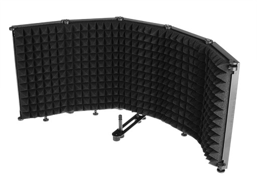 Акустическая кабина из АБС-пластика, студийный экран SOUND SHIELD