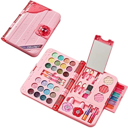 MAKEUP BOX МАКИЯЖ ДЛЯ ДЕВОЧКИ КОСМЕТИКА ДЛЯ МАКИЯЖА И НОГТЕЙ