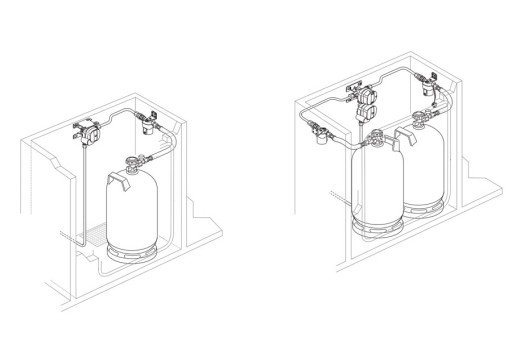 Газовый фильтр для моноконтроля CS 2 ПК. Truma w-wa