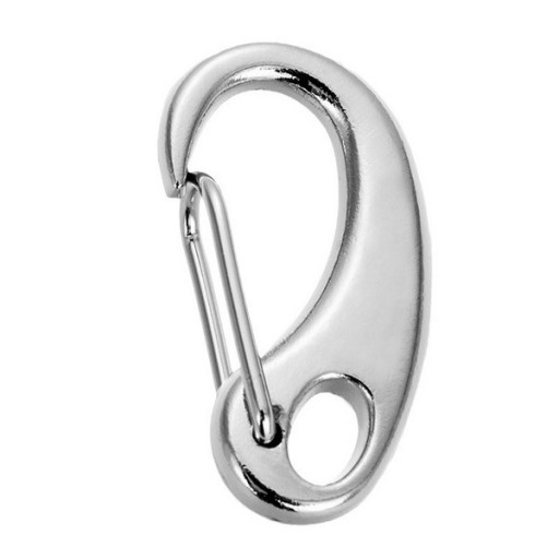 Karabińczyk metalowy typu typu C 11x21mm - Karabinek do kluczy - Survival