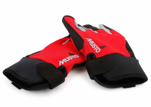 MUSTO Парусные перчатки - 80101 RED LF размер M