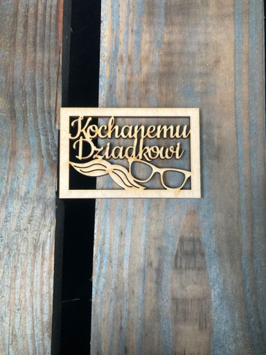 5 szt. ramka KOCHANEMU DZIADKOWI dzień dziadka