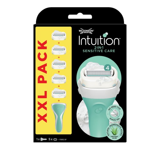 WILKINSON INTUITION SENSITIVE МАШИНА С 5 КАРТРИДЖАМИ