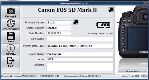 Canon 5D II MKII MarkII 5D2 50 тысяч фотографий