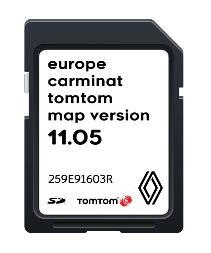 КАРТА RENAULT CARMINAT TomTom Europe 2023 ПОСЛЕДНЯЯ