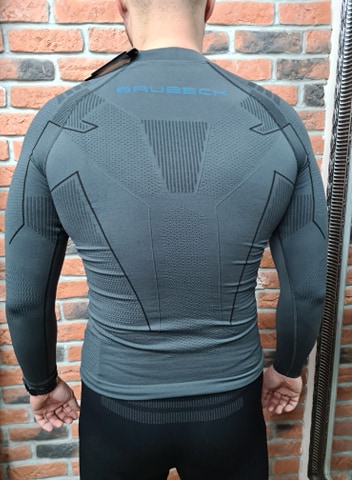 Мужская толстовка BRUBECK THERMO, XXL, графитовый подарок