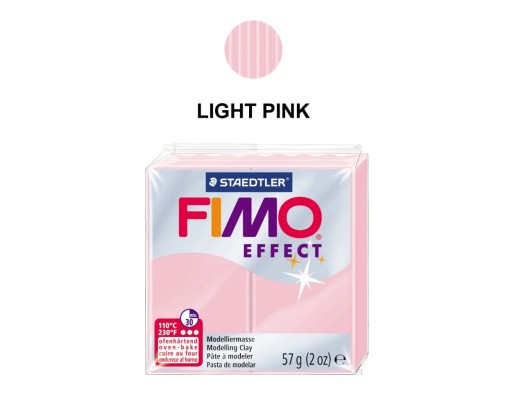 Глина для лепки FIMO Effect 57г, 205 пастельно-розовый