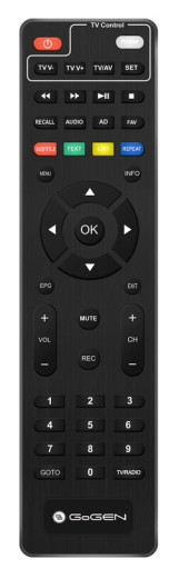 НАЗЕМНЫЙ HD DVB-T2 H.265 НАЗЕМНЫЙ ТВ-ТЮНЕР GOGEN ДЕКОДЕР