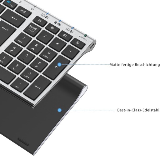 iClever BT НЕМЕЦКАЯ БЕСПРОВОДНАЯ КЛАВИАТУРА BK10